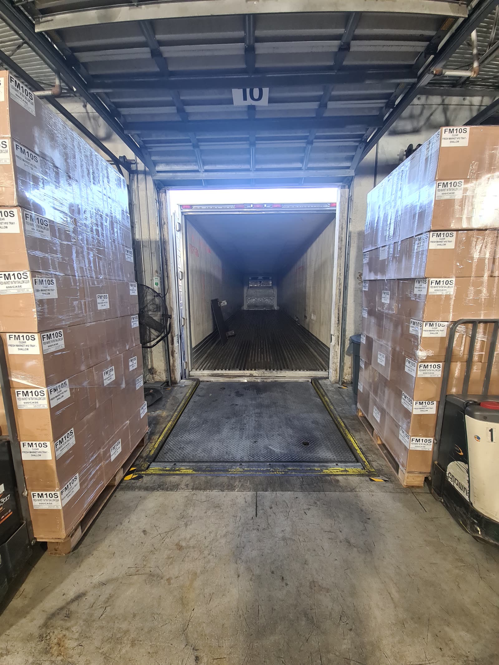 Distribution-centre trailer audit